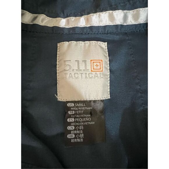 5.11 Tactical Shirt Womens Size Small Navy Blue Button-Down NWOT EMS Police - Picture 5 of 11